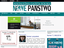 Tablet Screenshot of panstwo.net